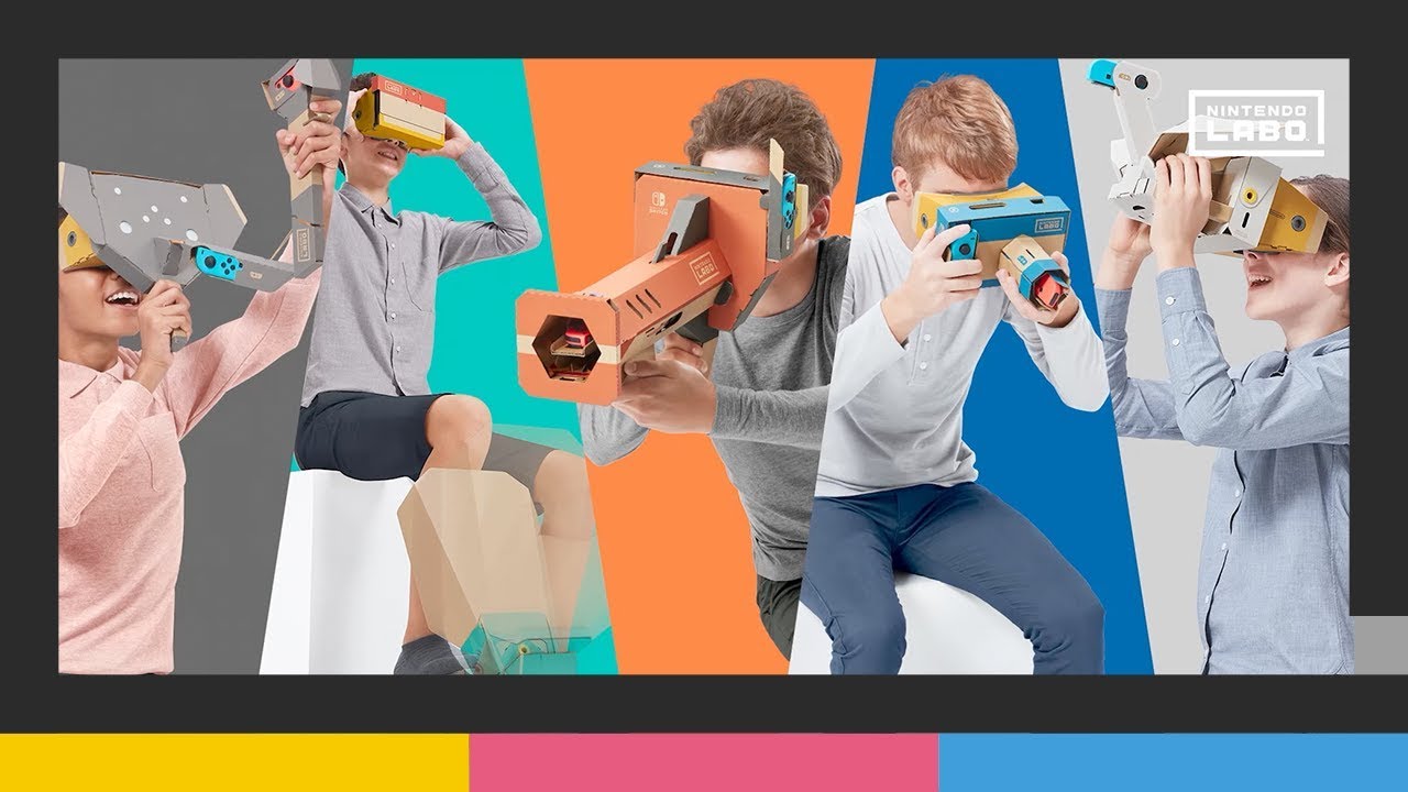 Nintendo Labo: Kit VR – Trailer de lan&ccedil;amento