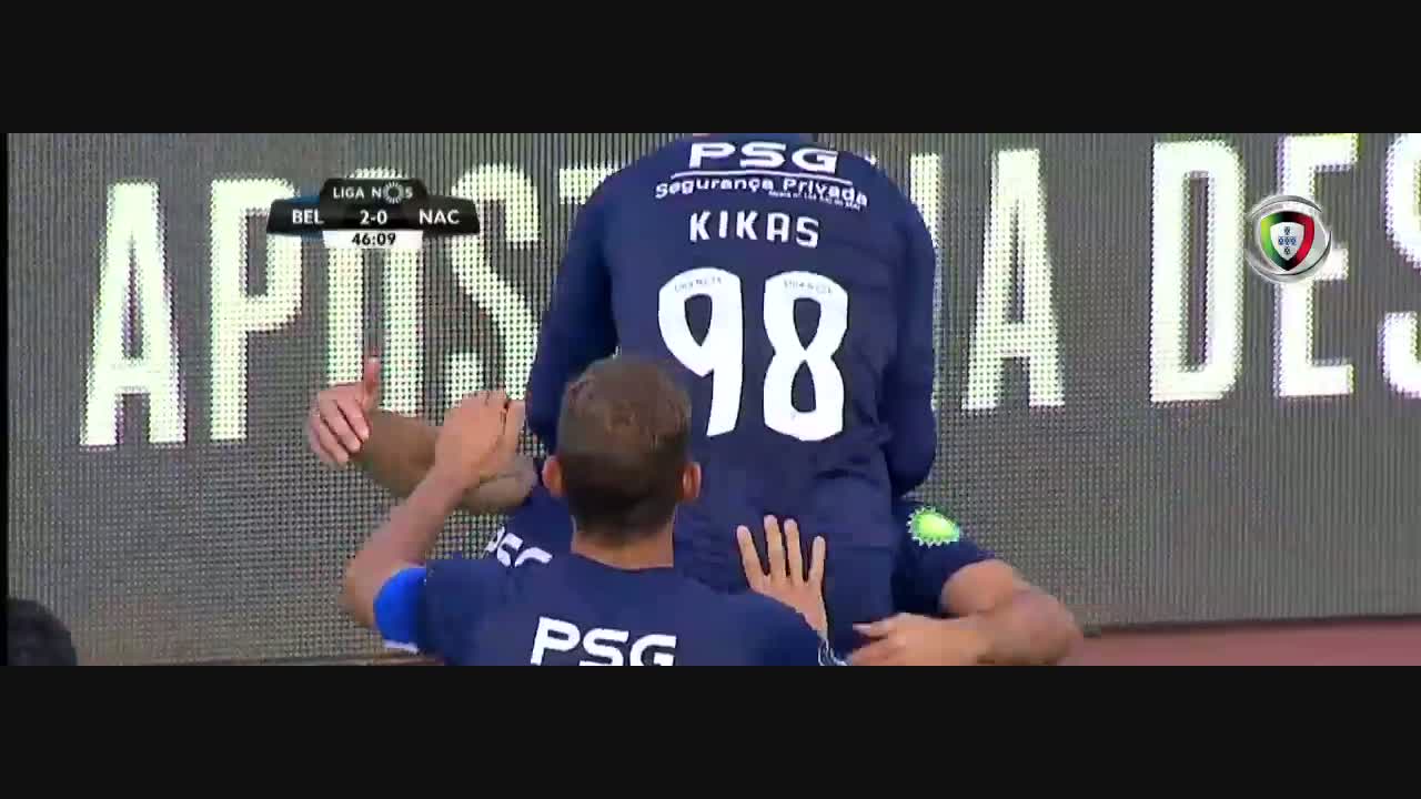 Os Belenenses, Golo, Cleylton, 47m, 2-0