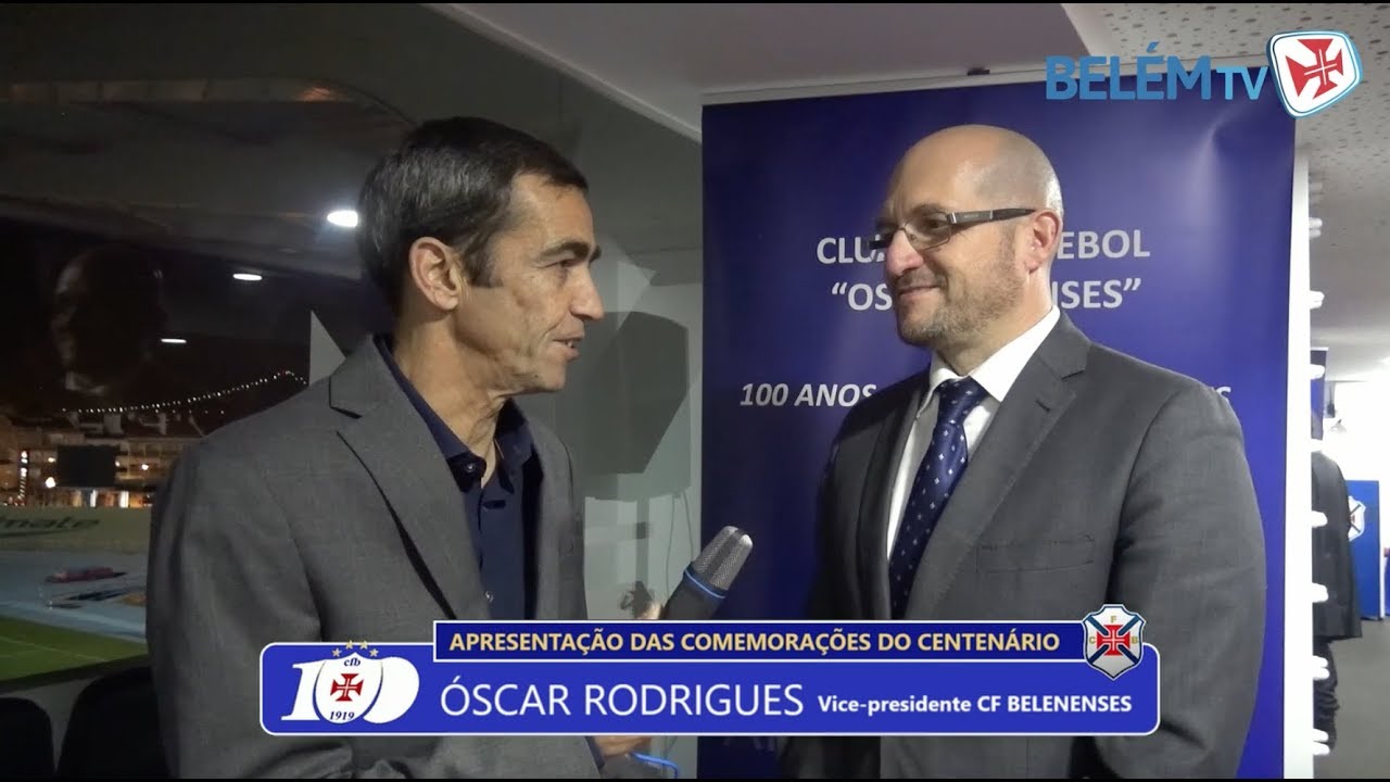 óscar machado rodrigues, Óscar Machado Rodrigues: “Desejamos um Centenário repleto de iniciativas”
