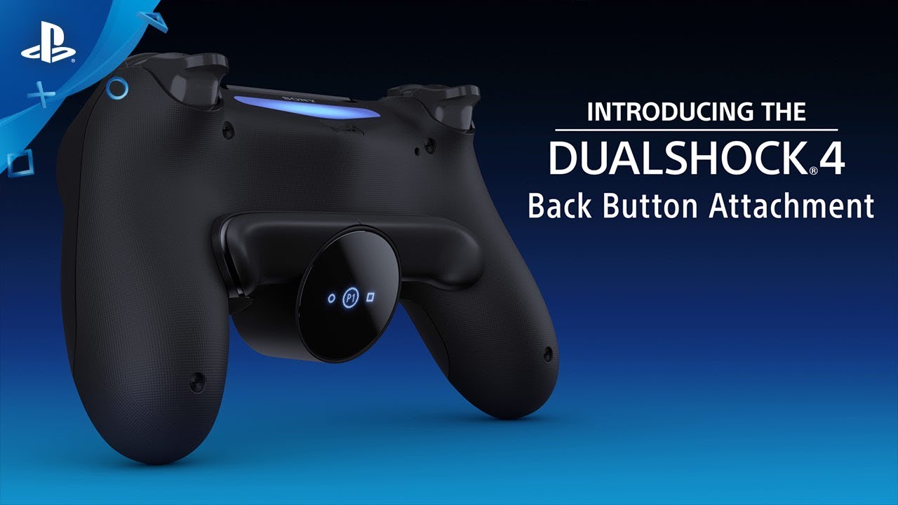 , PlayStation apresenta acessório com botões de controlo traseiros para DUALSHOCK 4