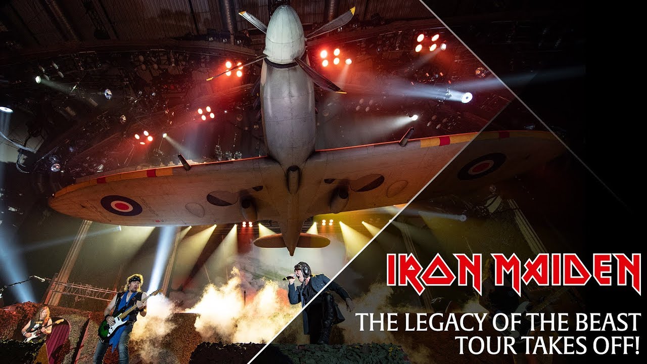 As primeiras imagens da nova tour dos Iron Maiden, que passar&aacute; por Portugal