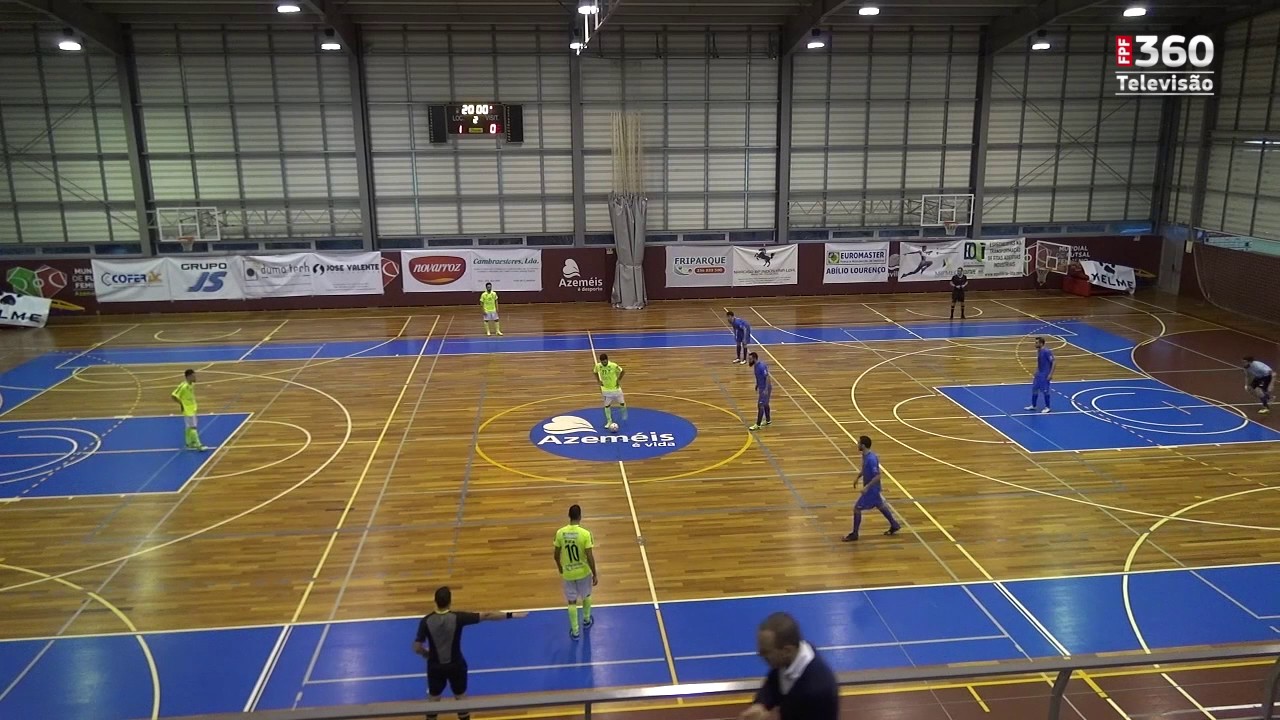 Resumo: Futsal Azem&eacute;is 1-3 Belenenses
