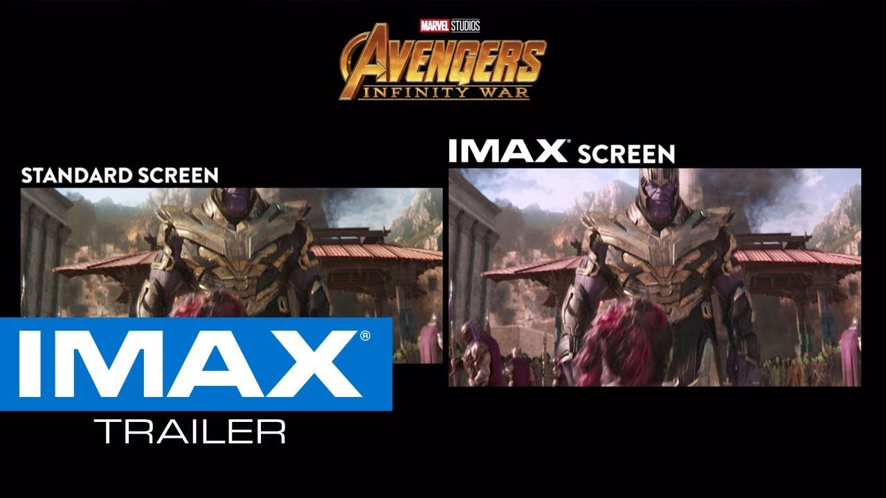 , Saiba qual a diferença de ver &#8216;Vingadores: Guerra do Infinito&#8217; em IMAX