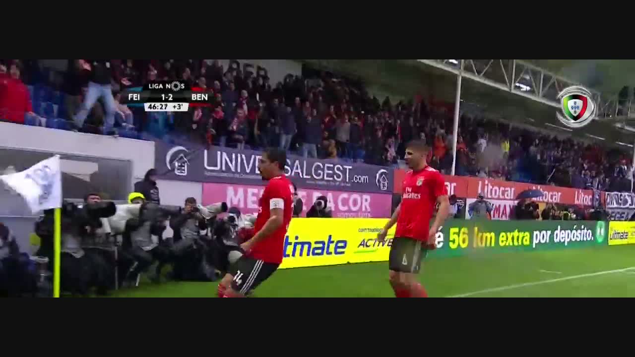 SL Benfica, Golo, Andr&eacute; Almeida, 47m, 1-2