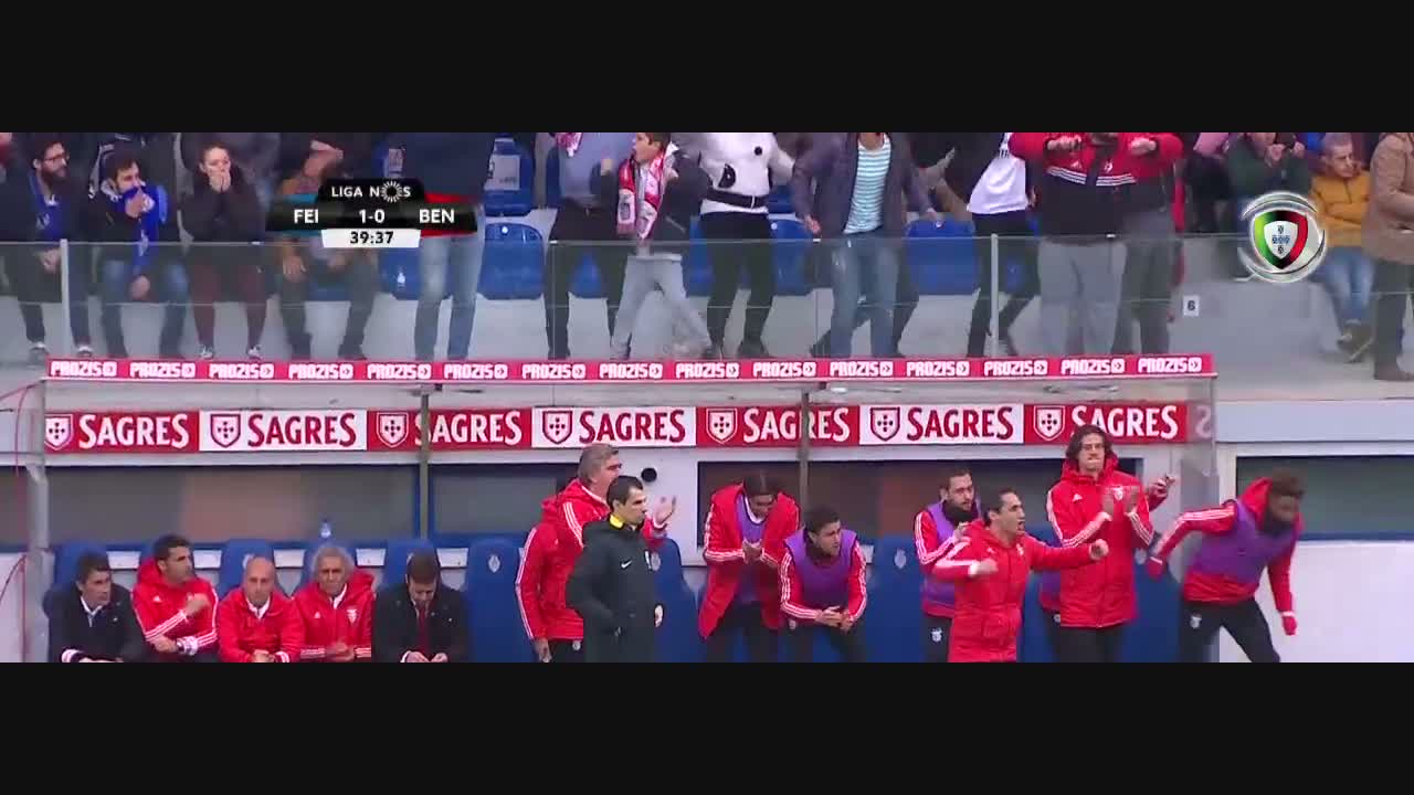 SL Benfica, Golo, Pizzi (g.p.) (VAR), 40m, 1-1
