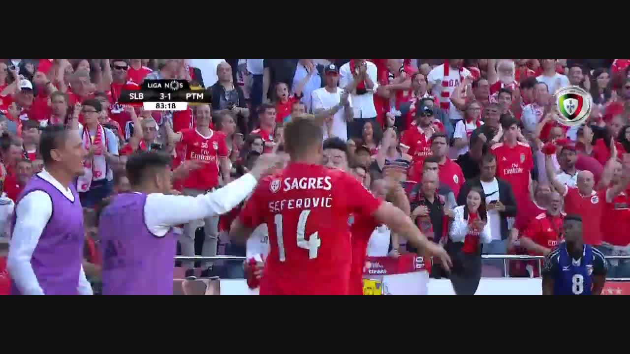 SL Benfica, Golo, Seferovic, 84m, 3-1