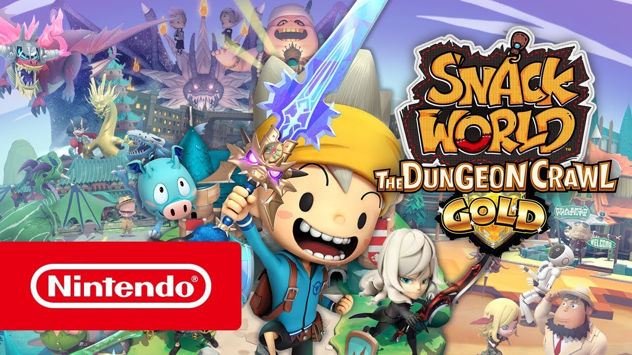 SNACK WORLD: THE DUNGEON CRAWL &ndash; GOLD Trailer de revela&ccedil;&atilde;o (Nintendo Switch)