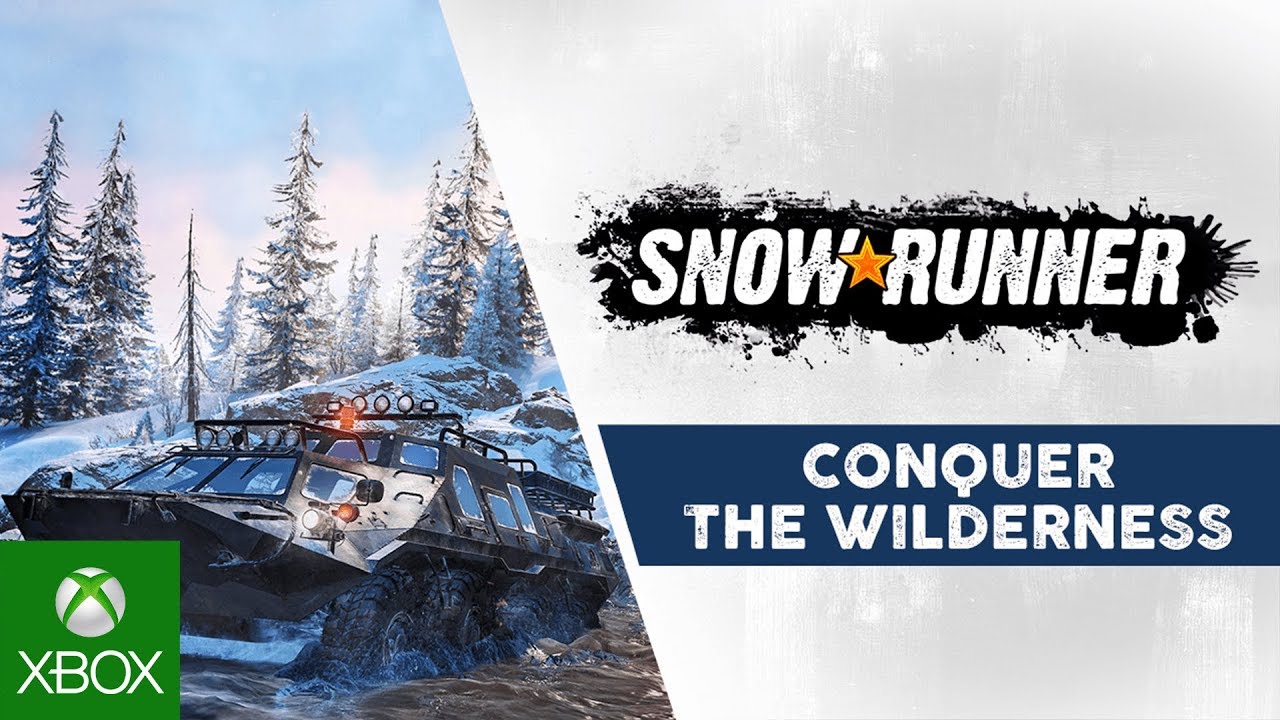 SnowRunner - Conquer The Wilderness Trailer, SnowRunner &#8211; Conquer The Wilderness Trailer