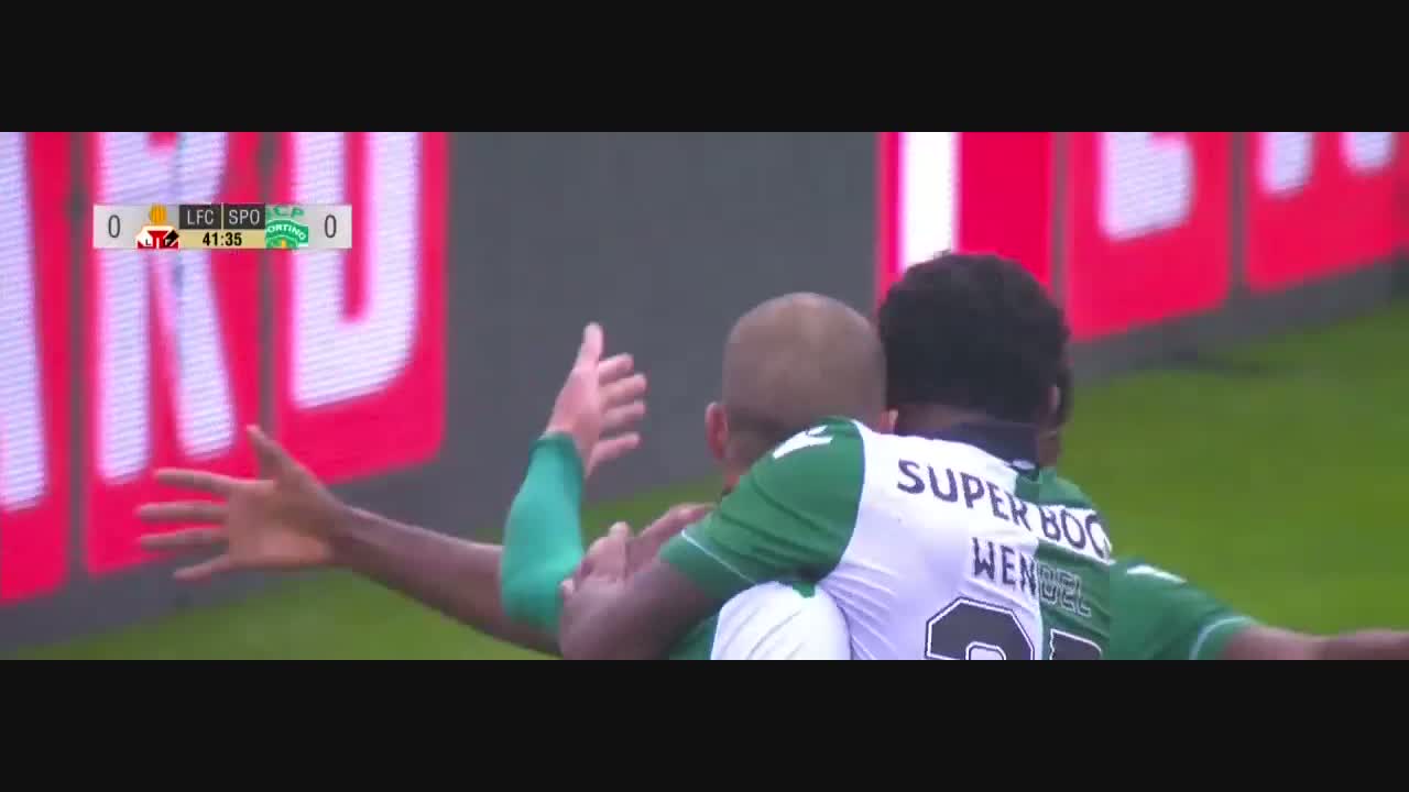 Sporting CP, Golo, Bas Dost, 42m, 0-1