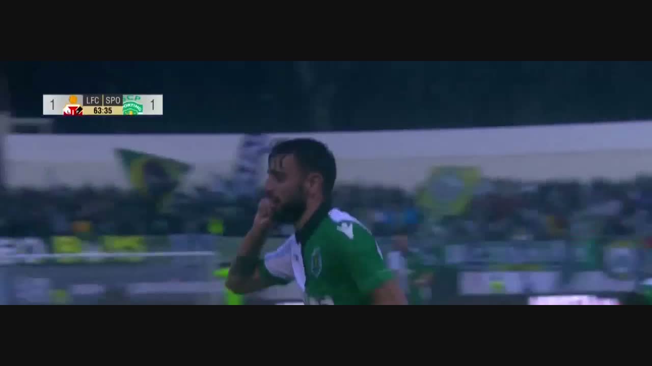 Sporting CP, Golo, Bruno Fernandes, 64m, 1-2