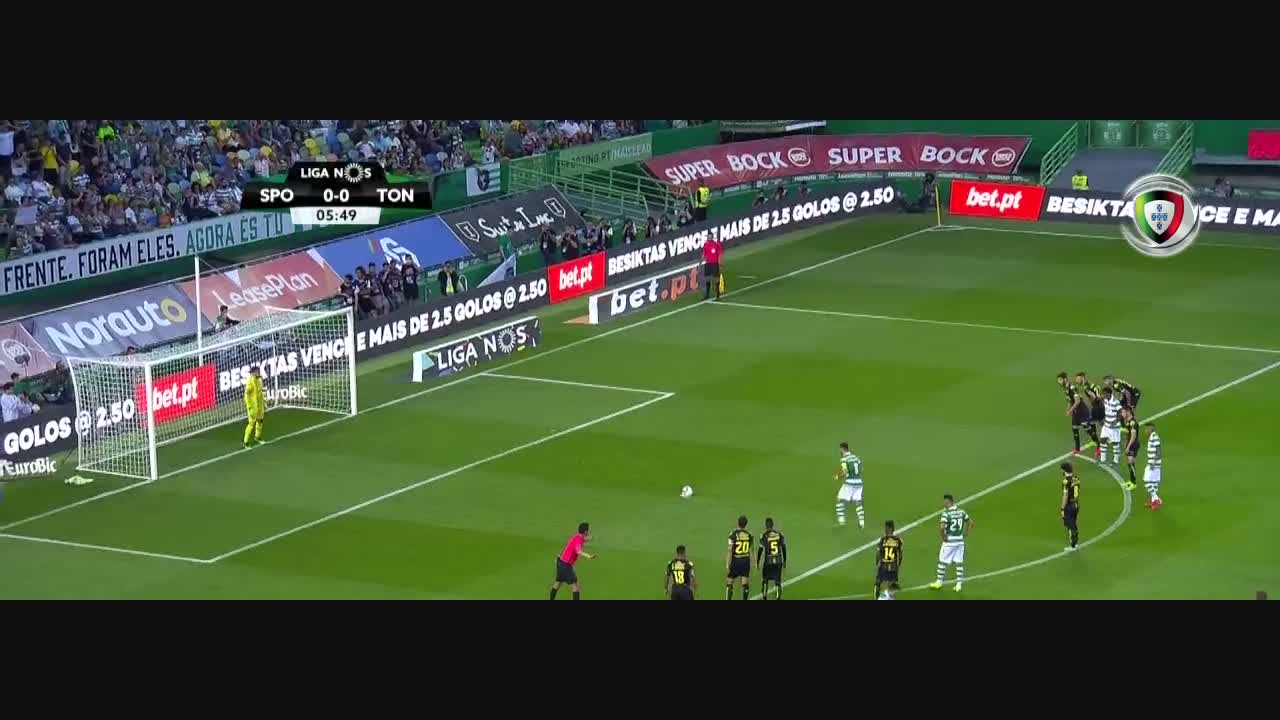 Sporting CP, Golo, Bruno Fernandes (g.p.), 6m, 1-0