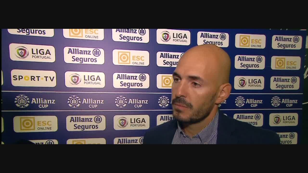 Ta&ccedil;a da Liga (Fase de Grupos): Flash interview David Patr&iacute;cio