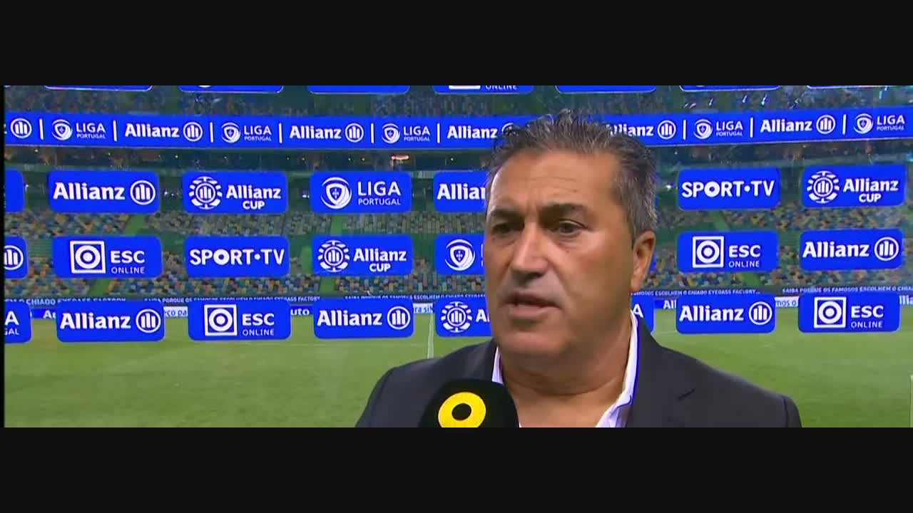 , Taça da Liga (Fase de Grupos): Flash interview José Peseiro