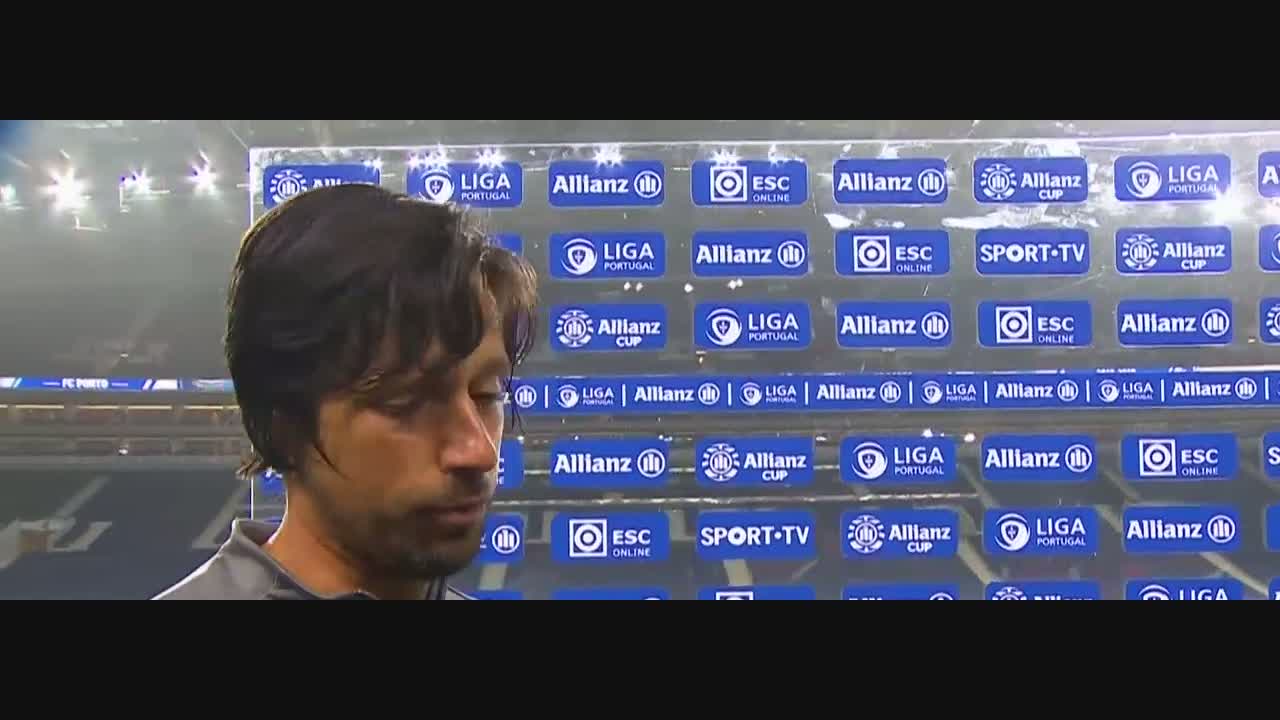 Ta&ccedil;a da Liga (Fase de Grupos): Flash interview V&iacute;tor Bruno