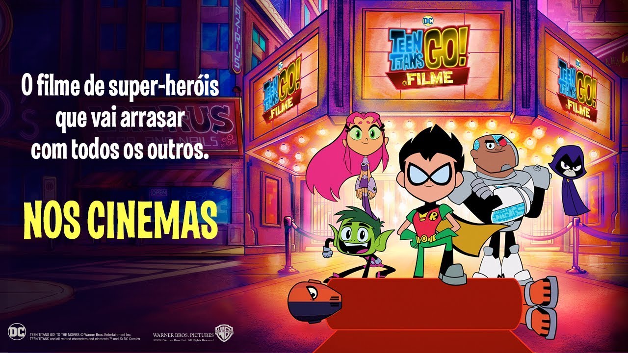 , “Teen Titans Go! O Filme” estreia nos cinemas a 9 de agosto