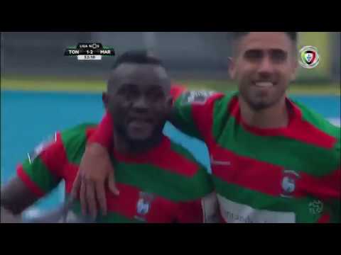 Tondela 1-(2) Mar&iacute;timo (Liga 27&ordf;J): Golo de Joel