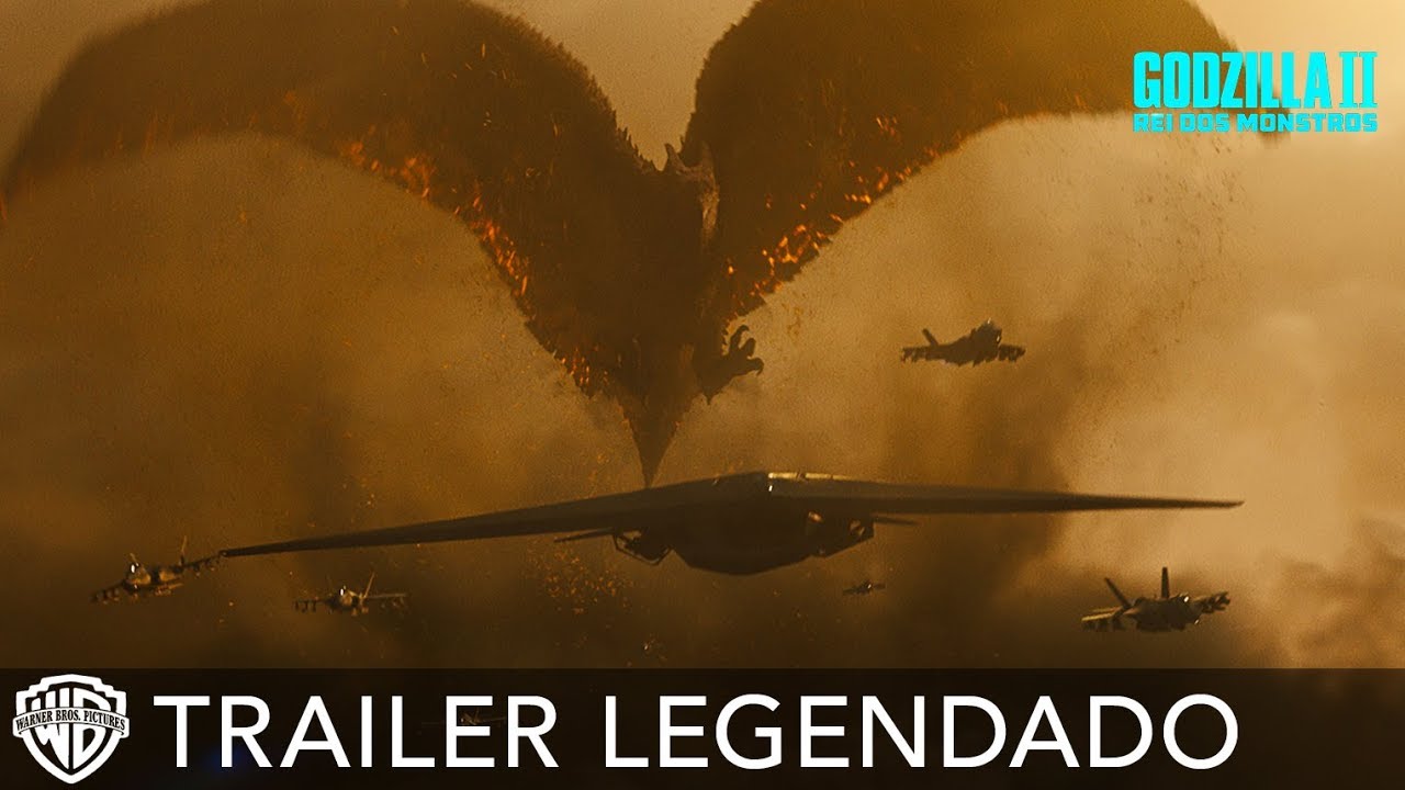 , Trailer de &#8220;Godzilla II: Rei dos Monstros&#8221; revelado na Comic Con