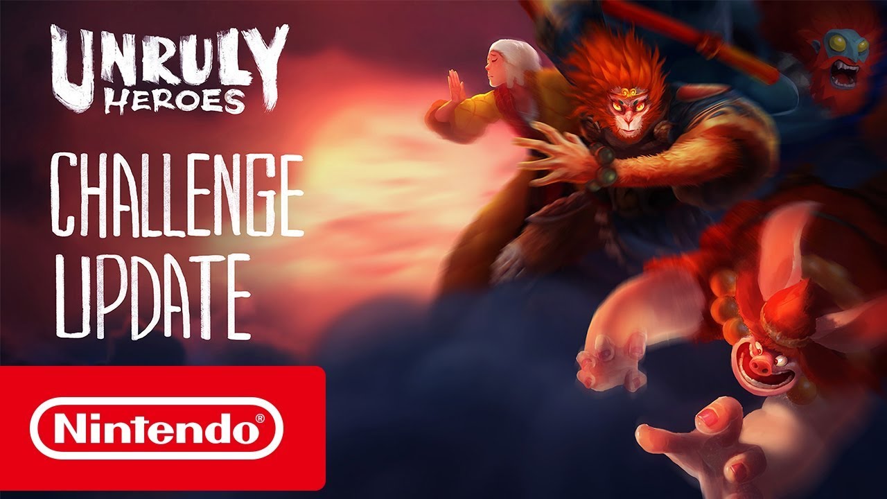 Unruly Heroes - Challenge Update (Nintendo Switch), Unruly Heroes &#8211; Challenge Update (Nintendo Switch)