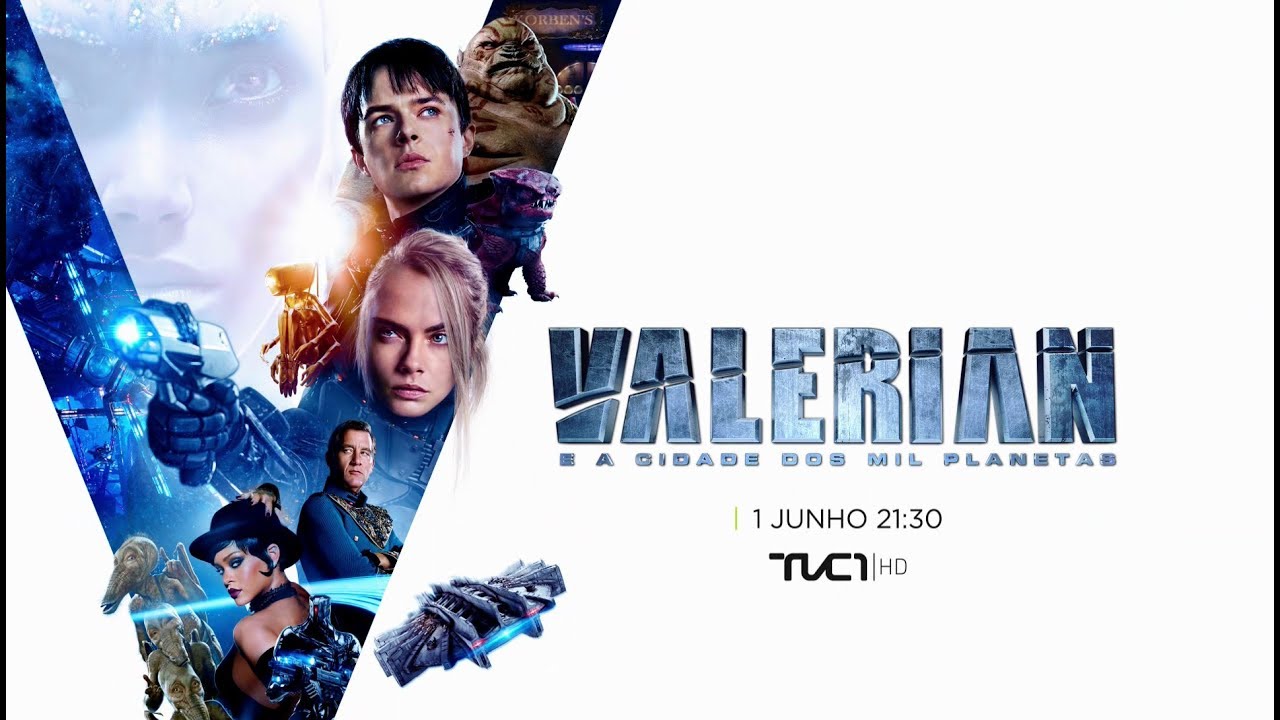 “Valerian e a Cidade dos Mil Planetas” estreia no canal TVCine 1