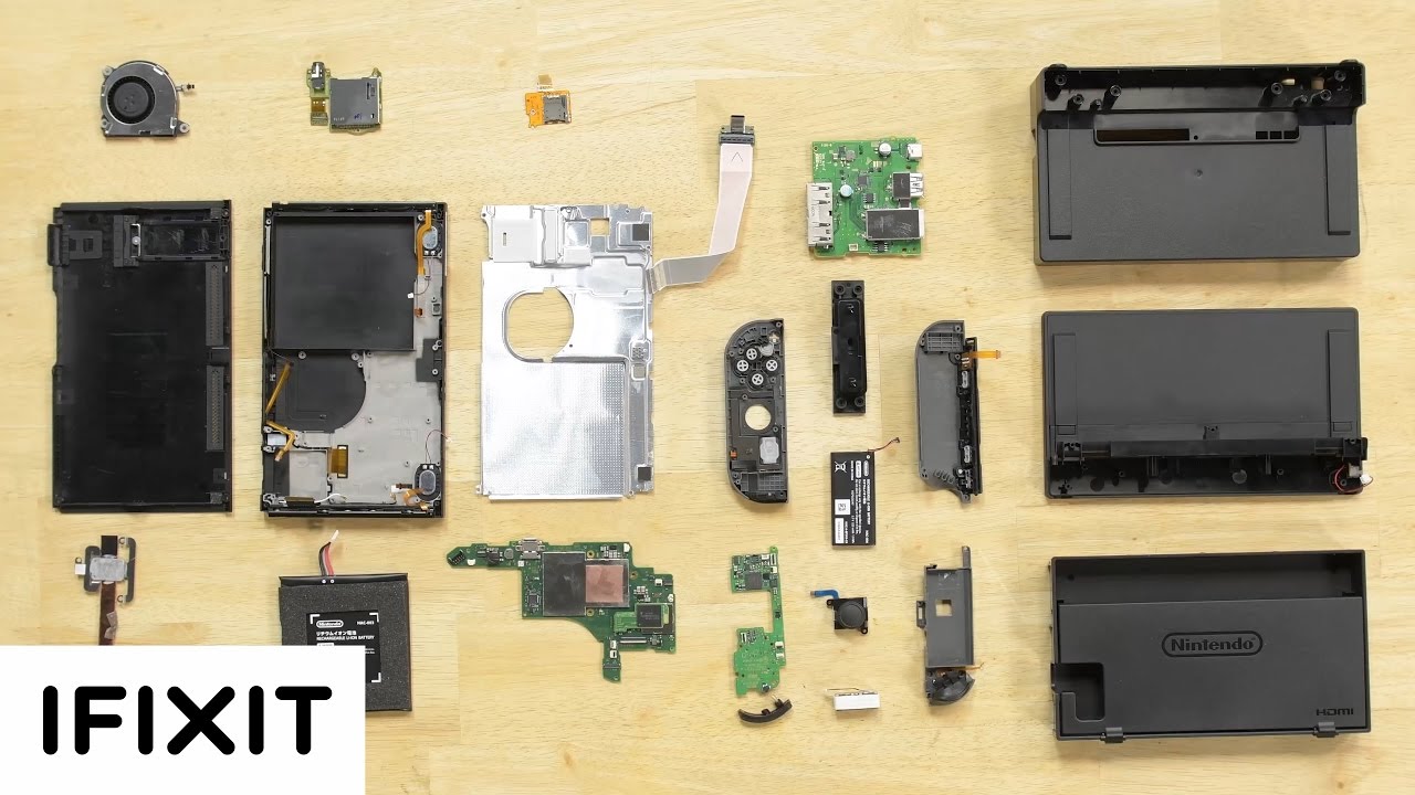 , Vídeo: Como é por dentro a Nintendo Switch?