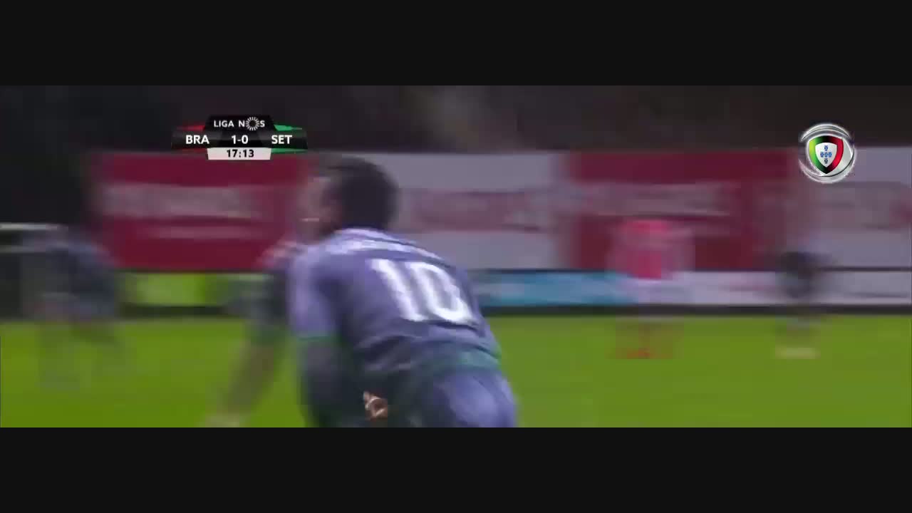 Vit&oacute;ria FC, Golo, &Eacute;ber Bessa, 18m, 1-1