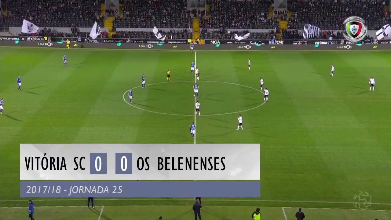 , Vitória Guimarães 0-0 Belenenses (Liga 25ªJ): Resumo