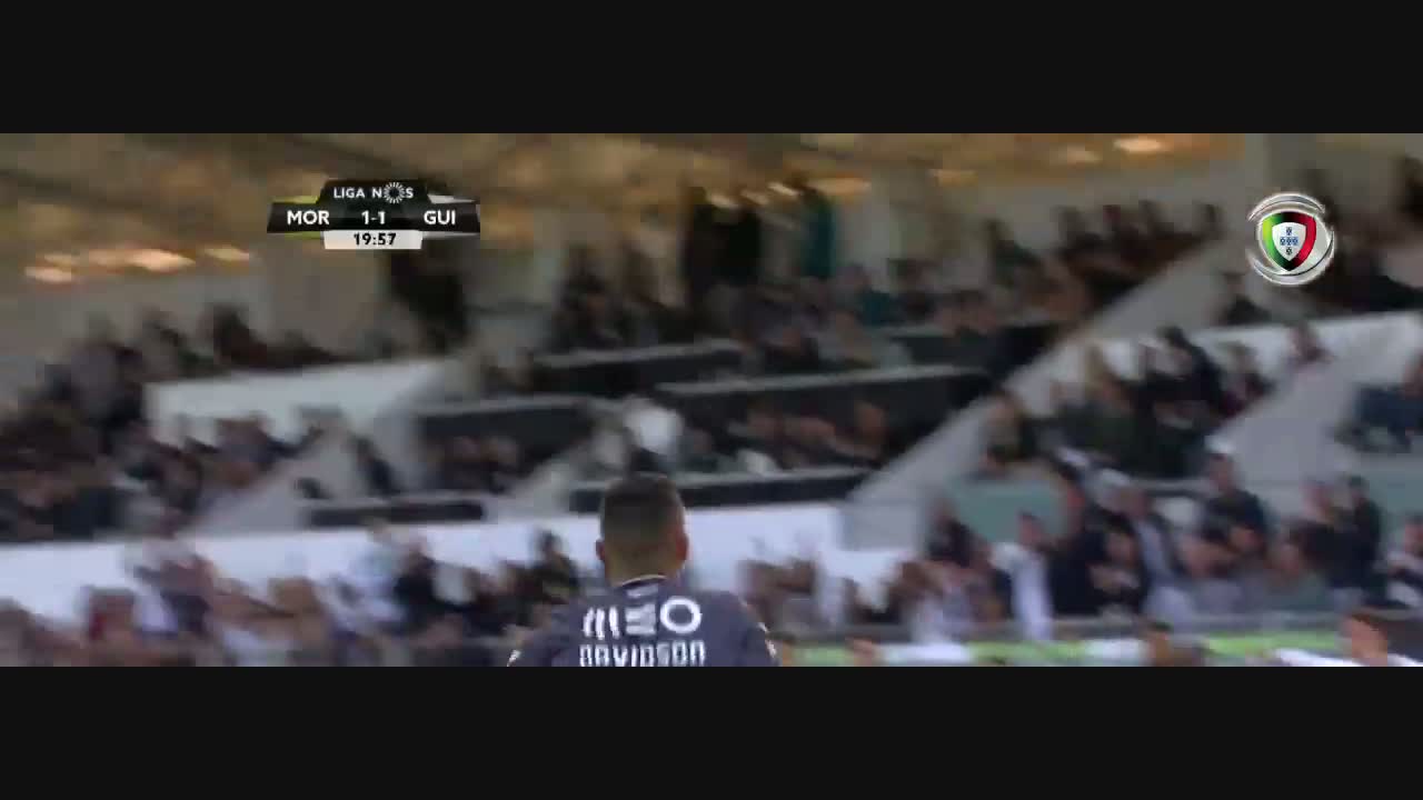 Vit&oacute;ria SC, Golo, Davidson, 21m, 1-1