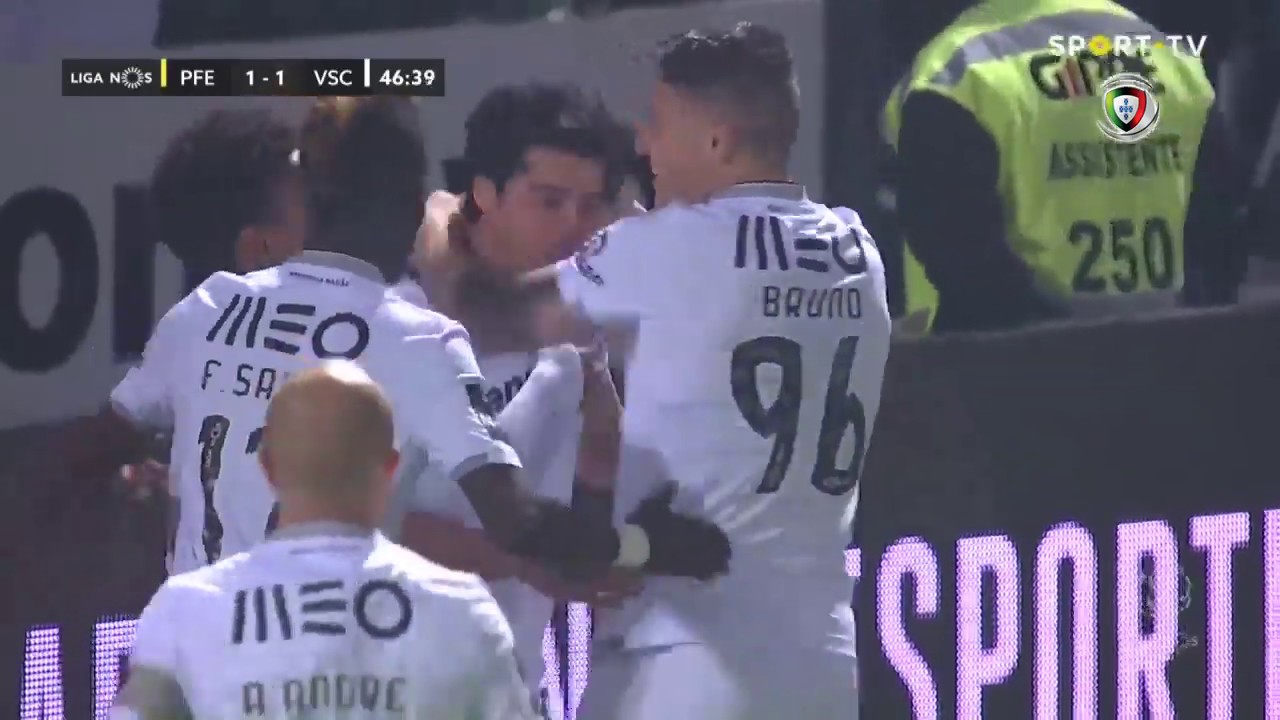 Goal | Golo Teixeira: Paços de Ferreira 1-(1) Vitória SC (Liga 19/20 #24)