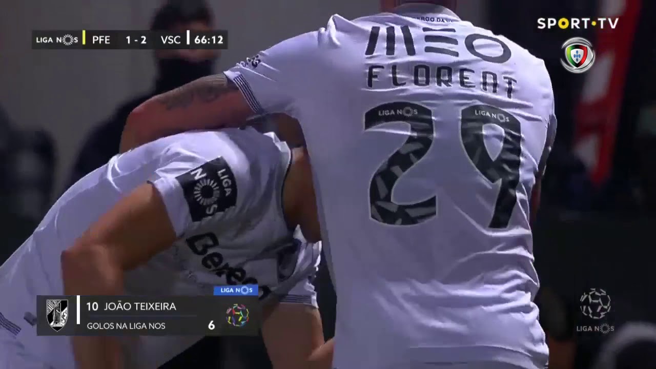Goal | Golo Teixeira: Paços de Ferreira 1-(2) Vitória SC (Liga 19/20 #24)