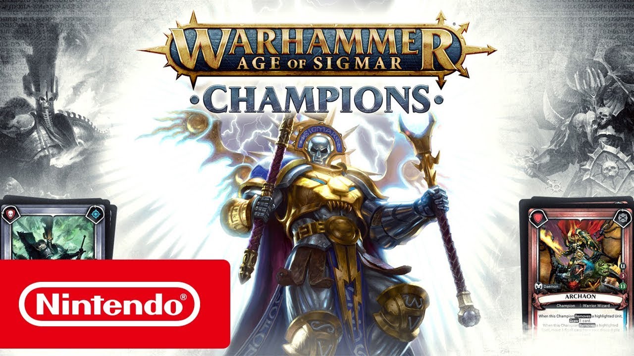 Warhammer Age Of Sigmar: Champions - Trailer de lançamento (Nintendo Switch), Warhammer Age Of Sigmar: Champions – Trailer de lançamento (Nintendo Switch)