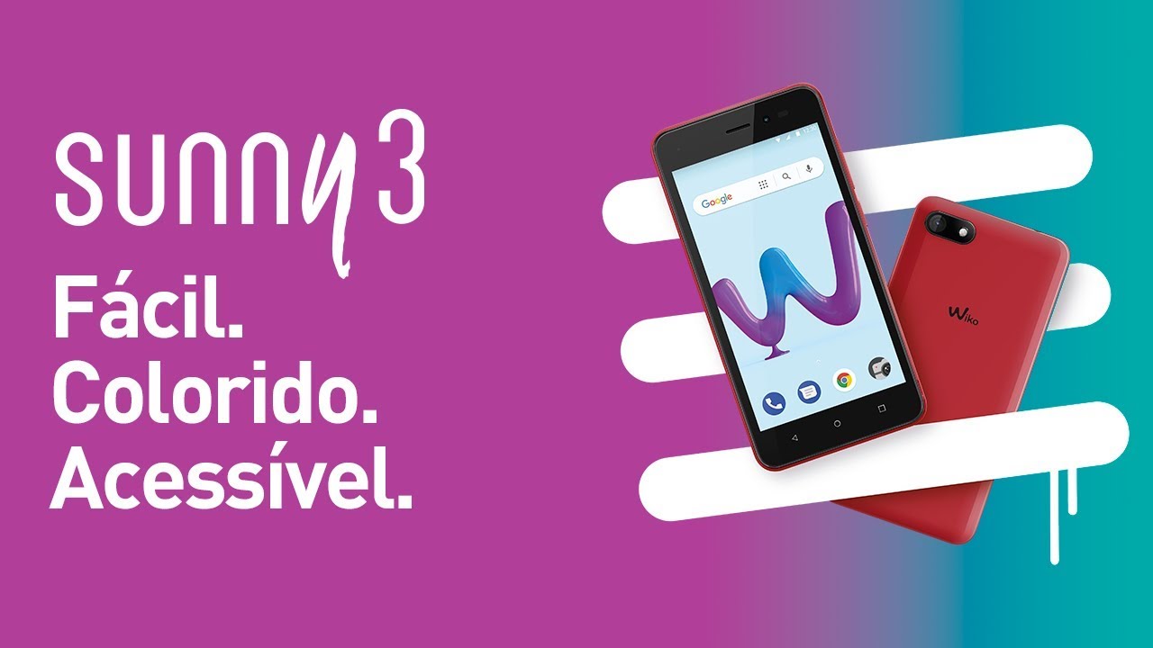 , Wiko lança Sunny3: simplicidade ao alcance de todos