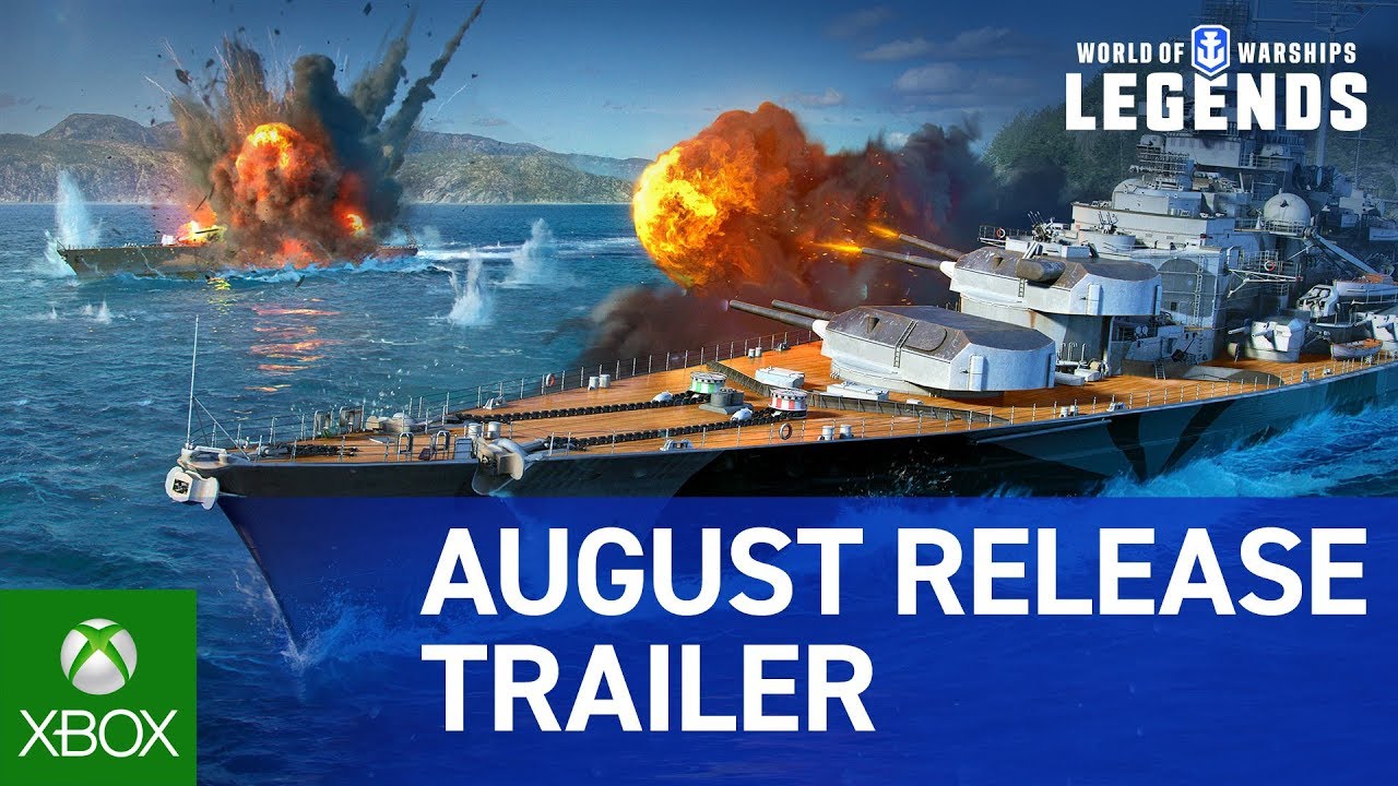 World of Warships: Legends Full Trailer de lançamento, World of Warships: Legends Full Trailer de lançamento
