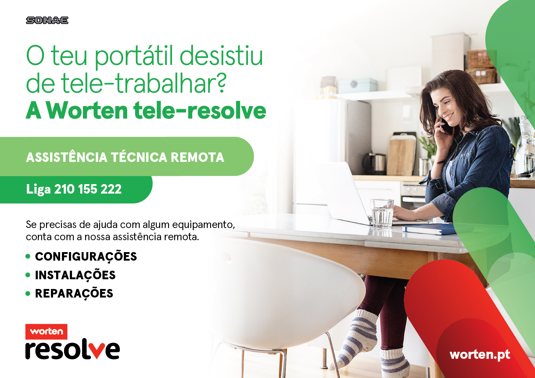 Worten oferece servi&ccedil;o de assist&ecirc;ncia t&eacute;cnica remota