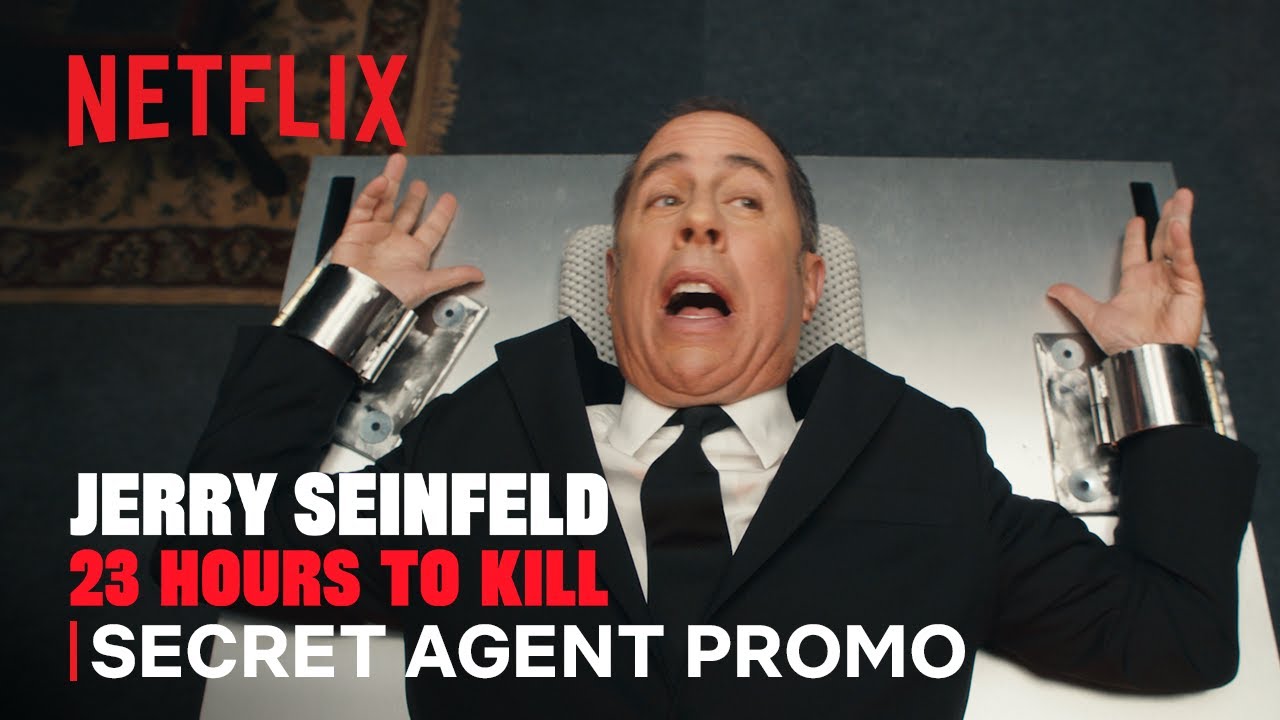 , Netflix lança vídeo promocional para o especial de comédia “Jerry Seinfeld: 23 Hours to Kill”