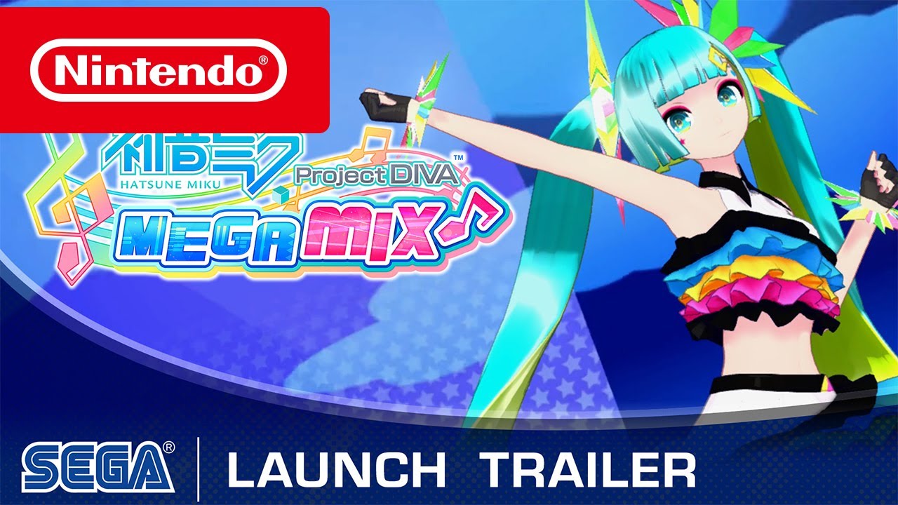 Hatsune Miku: Project DIVA Mega Mix – Trailer de lan&ccedil;amento (Nintendo Switch)