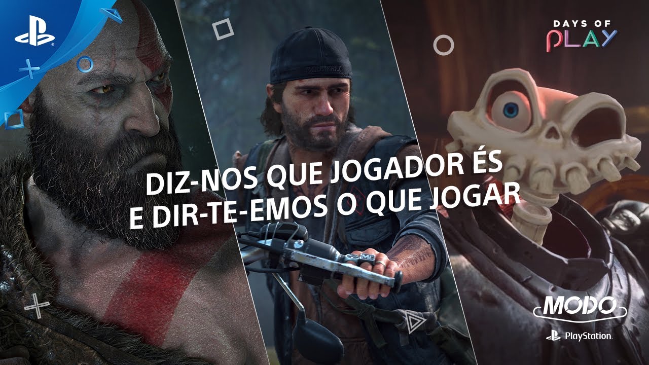 MODO PlayStation #34 | DIZ-NOS QUE JOGADOR &Eacute;S E DIR-TE-EMOS O QUE JOGAR!