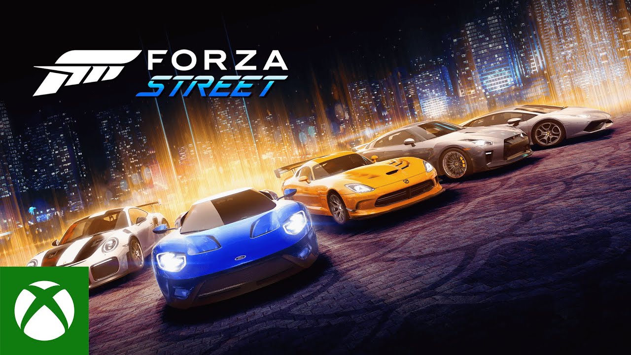 , Forza Street Mobile Trailer de lançamento