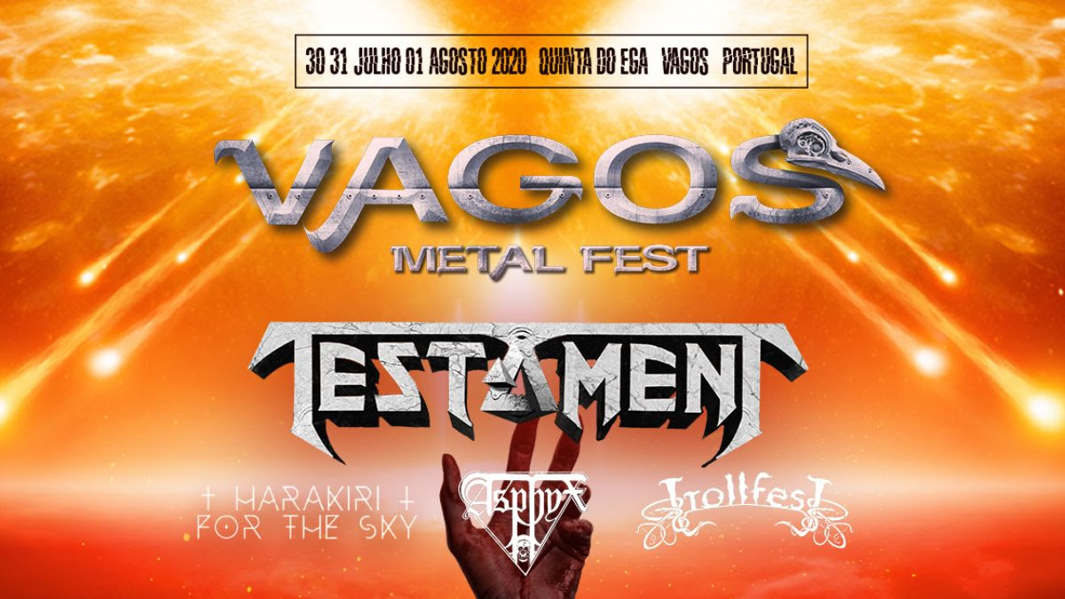 vagos metal fest, Vagos Metal Fest Será Adiado para 2021