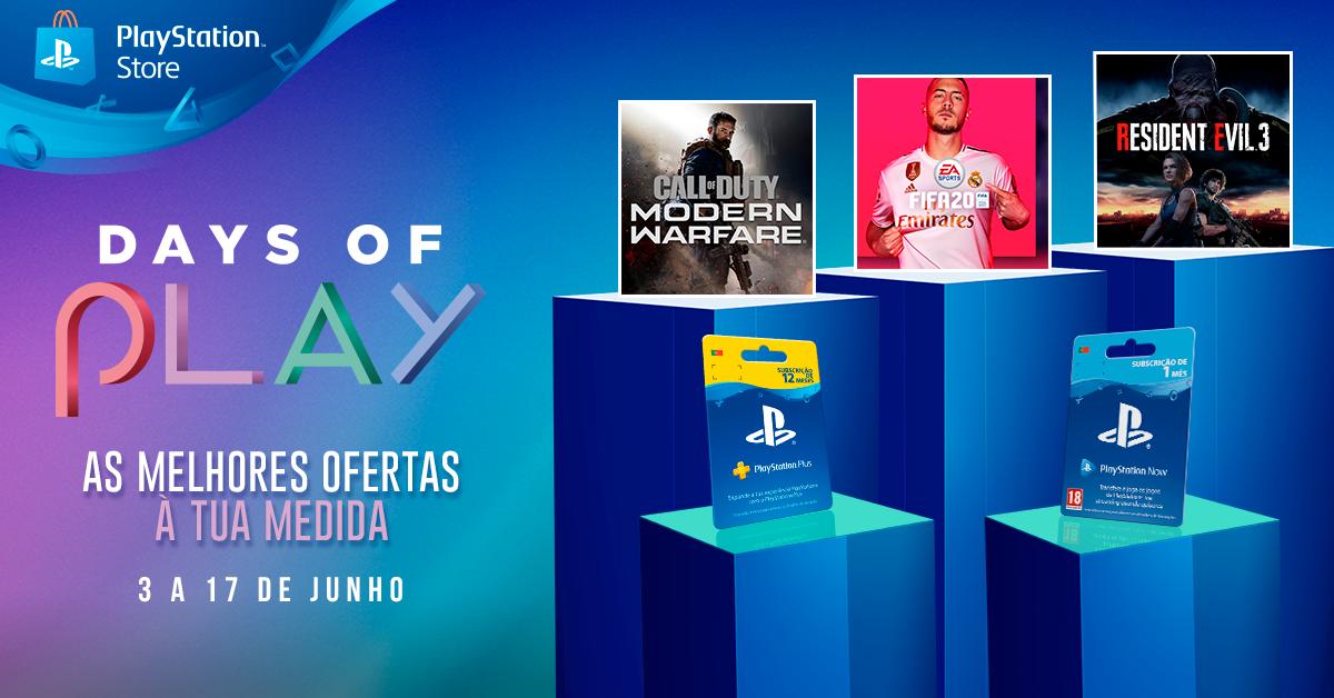 Days of Play chegam hoje &agrave; Playstation Store com mais descontos
