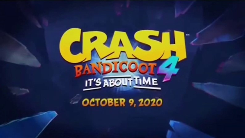 , Novo Crash Bandicoot 4: It&#8217;s About Time deverá sair a 9 Outubro