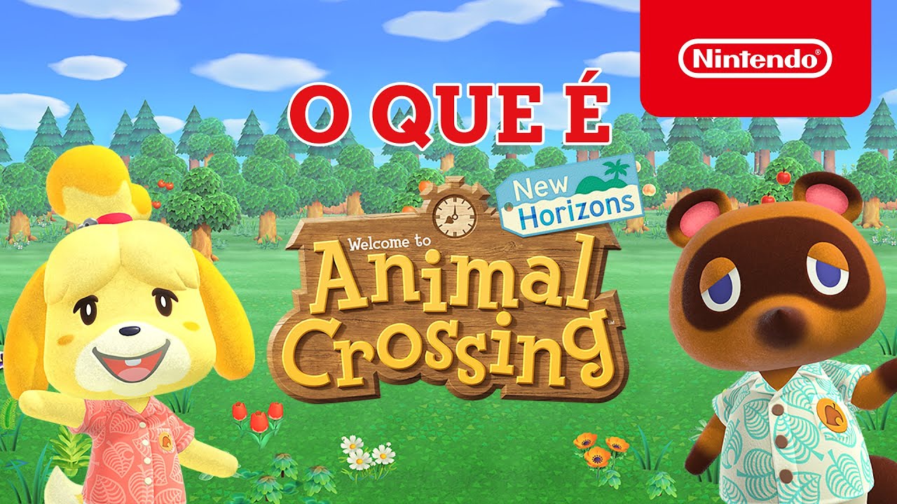 O que &eacute; Animal Crossing: New Horizons? (Nintendo Switch)