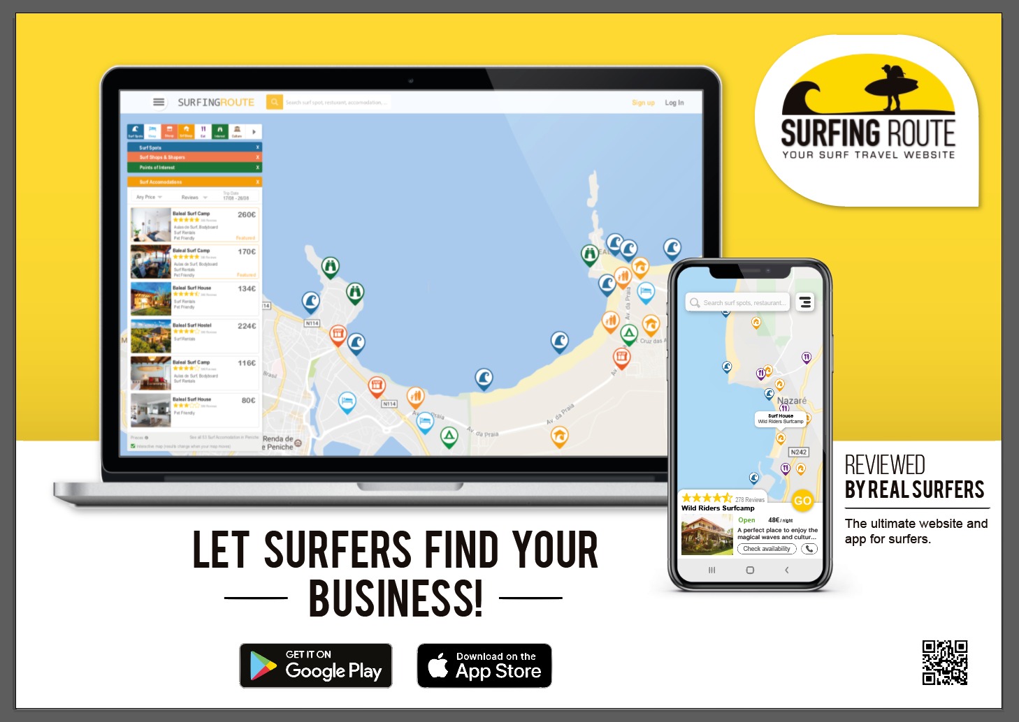 SurfingRoute, SurfingRoute | Surfistas e viajantes de surf podem agora planear toda a sua viagem numa única aplicação