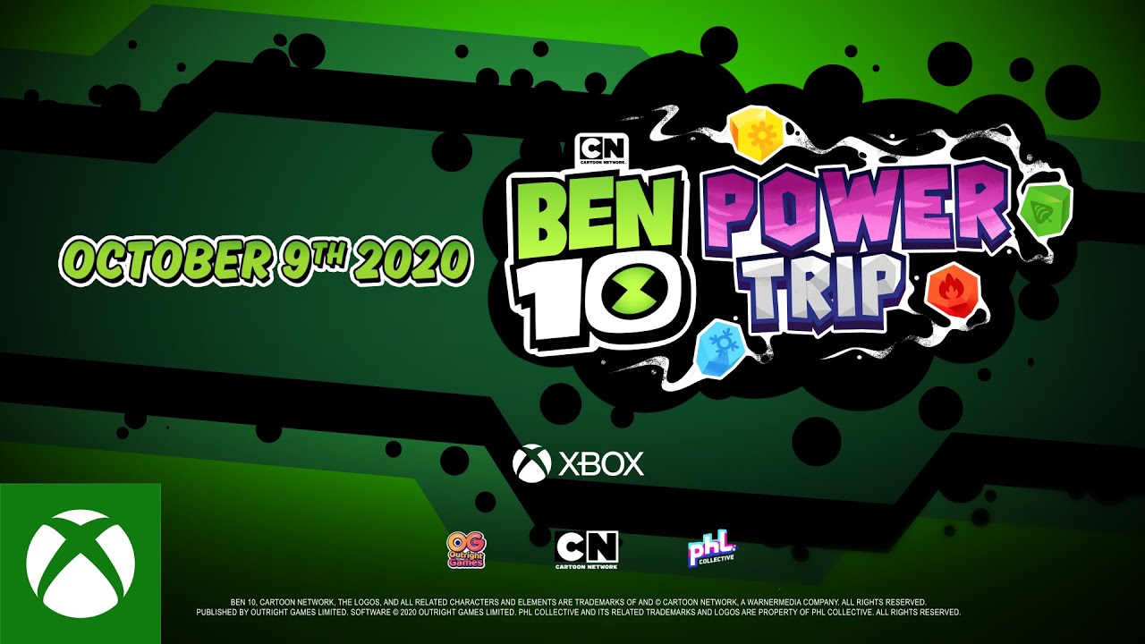 Ben 10 Power Trip! Announce Trailer