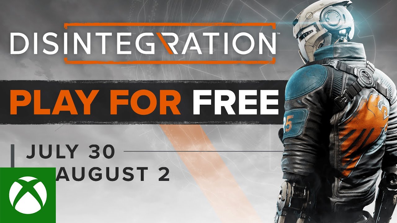 Disintegration – Play for Free Weekend