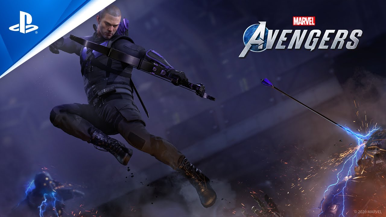 Marvel&#39;s Avengers | Trailer Teaser Hawkeye | PS4, Marvel&#8217;s Avengers | Trailer Teaser Hawkeye | PS4