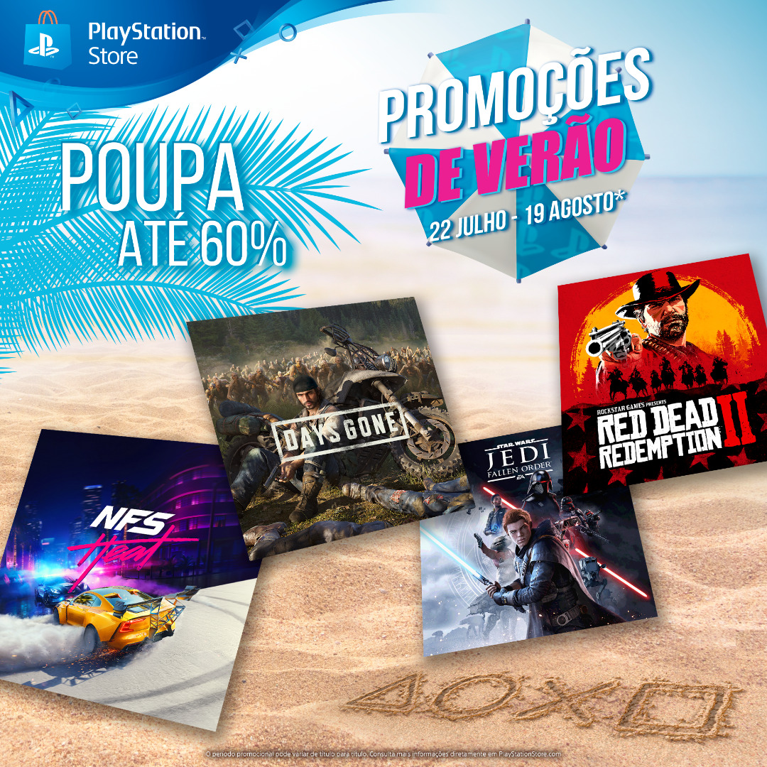 PlayStation,Promoções de Verão,playstation store, Estão de volta as Promoções de Verão na PlayStation®Store