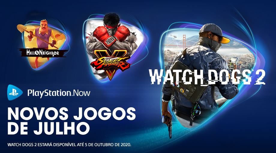 Watch Dogs 2 e Street Fighter V chegaram ao Playstation Now