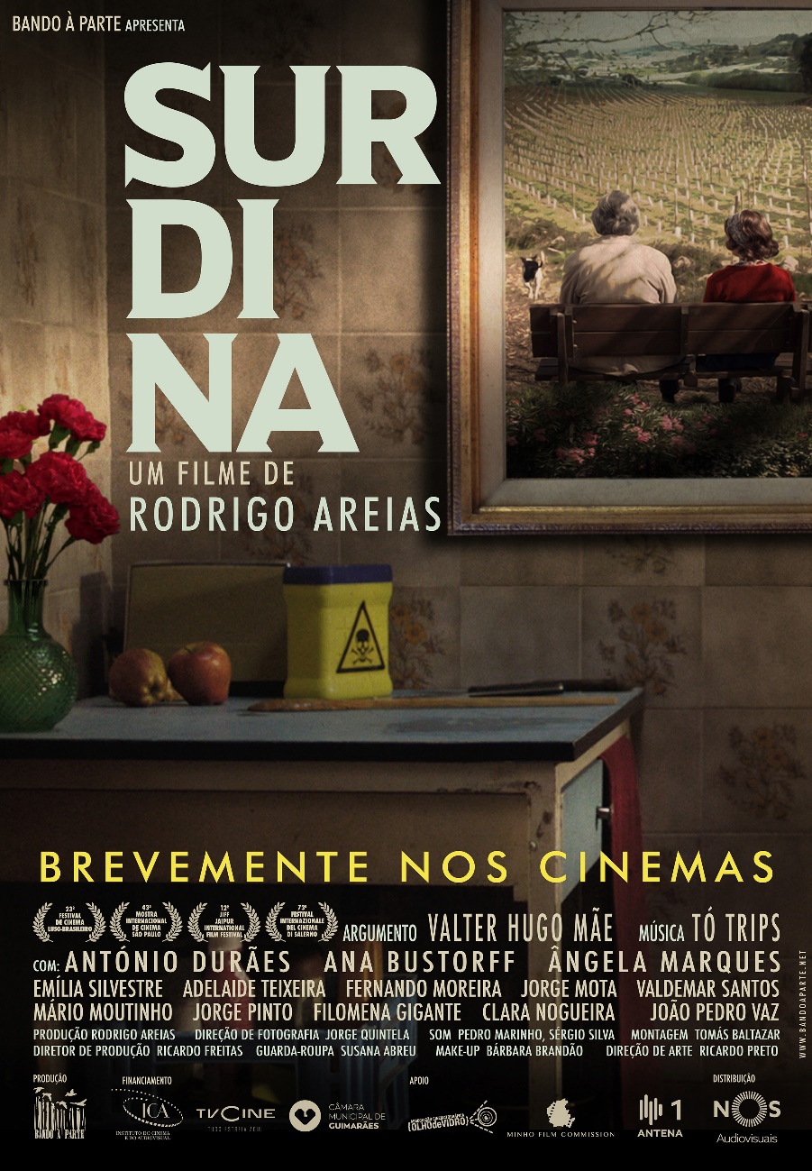 “Surdina”, escrito por Valter Hugo M&atilde;e, chegou hoje aos cinemas