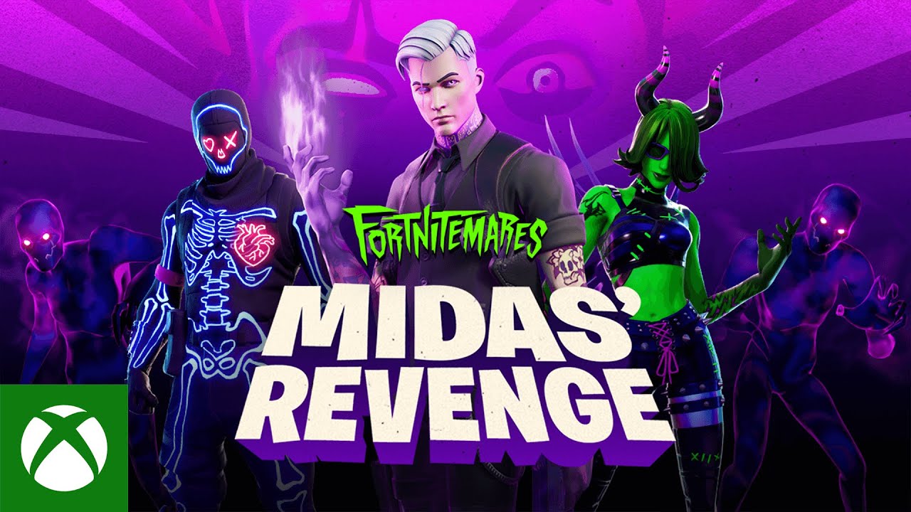 Fortnitemares 2020 Midas' Revenge Gameplay Trailer - Fortnite, Fortnitemares 2020 Midas’ Revenge Gameplay Trailer – Fortnite