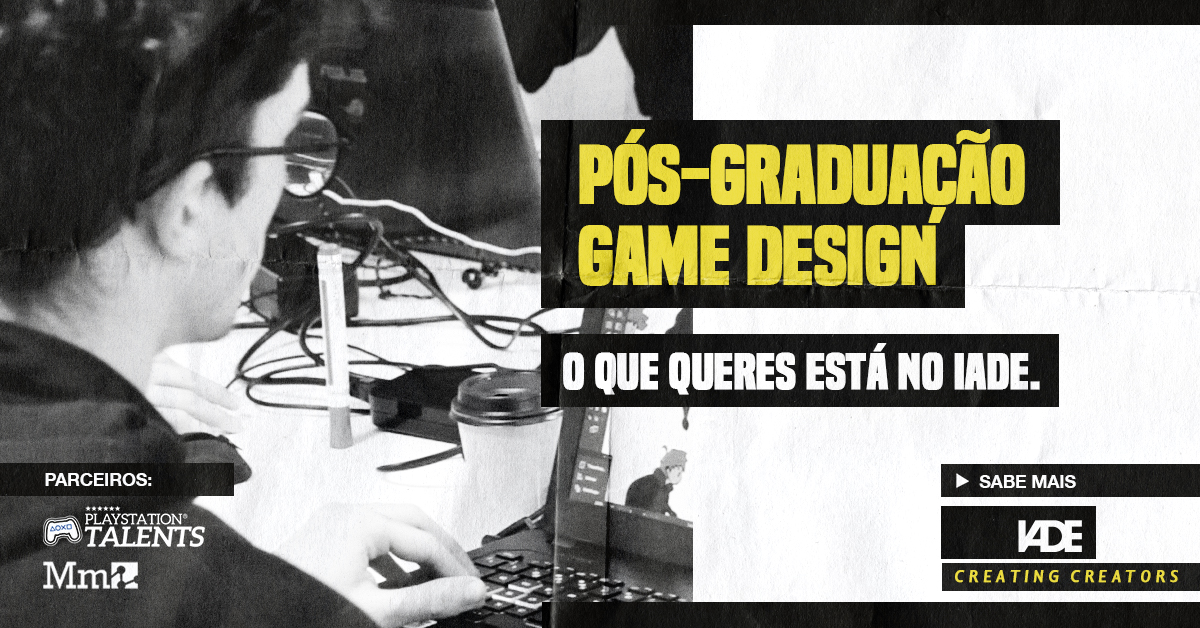 Dreams, Dreams será a plataforma trabalho da nova pós-graduação em Game Design do IADE